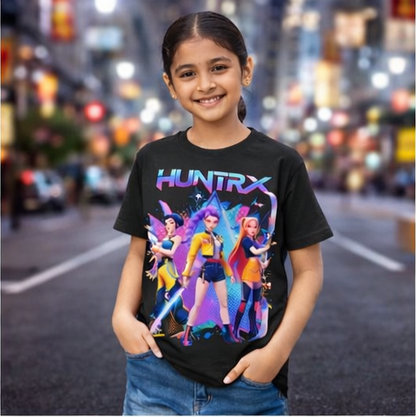 Unisex Kids Crew Neck T-Shirt