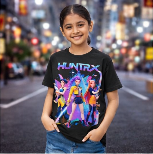 Unisex Kids Crew Neck T-Shirt