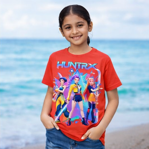 Unisex Kids Crew Neck T-Shirt