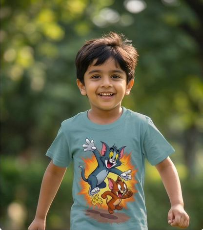 Unisex Kids Crew Neck T-Shirt