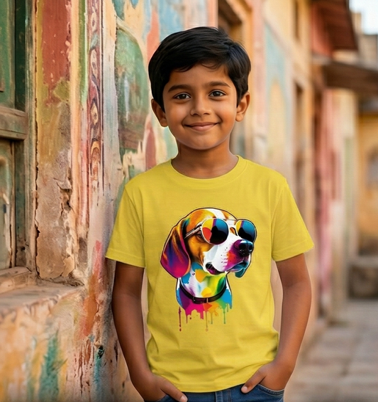 Unisex Kids Crew Neck T-Shirt