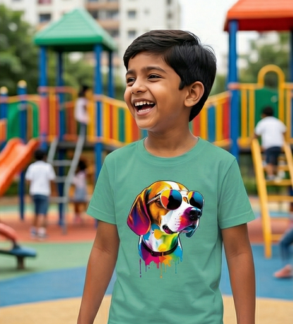 Unisex Kids Crew Neck T-Shirt