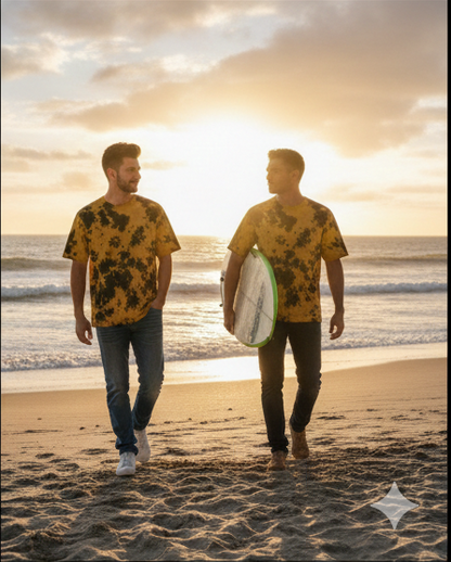 Trendy Tie-Dye Oversized Tee | Premium Cotton Unisex T-Shirt
