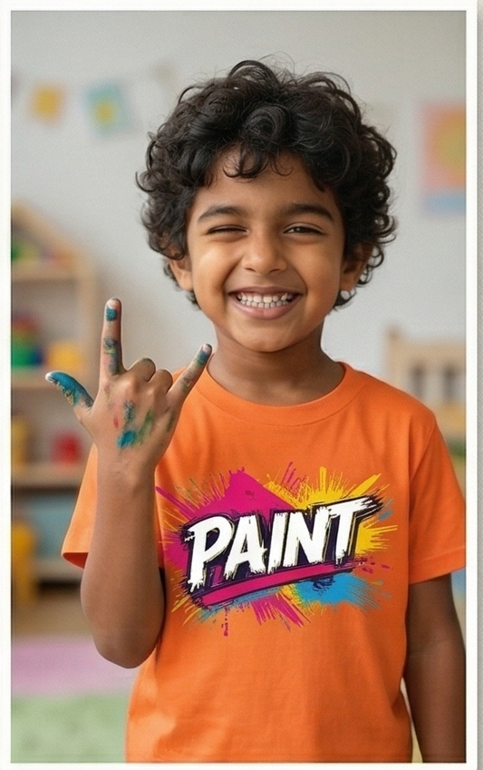 Unisex Kids Crew Neck T-Shirt