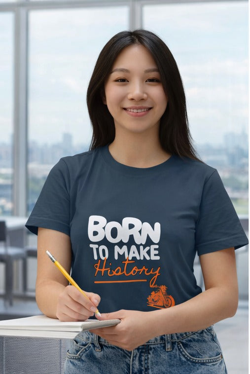 Born To Make History Unisex Graphic T-Shirt